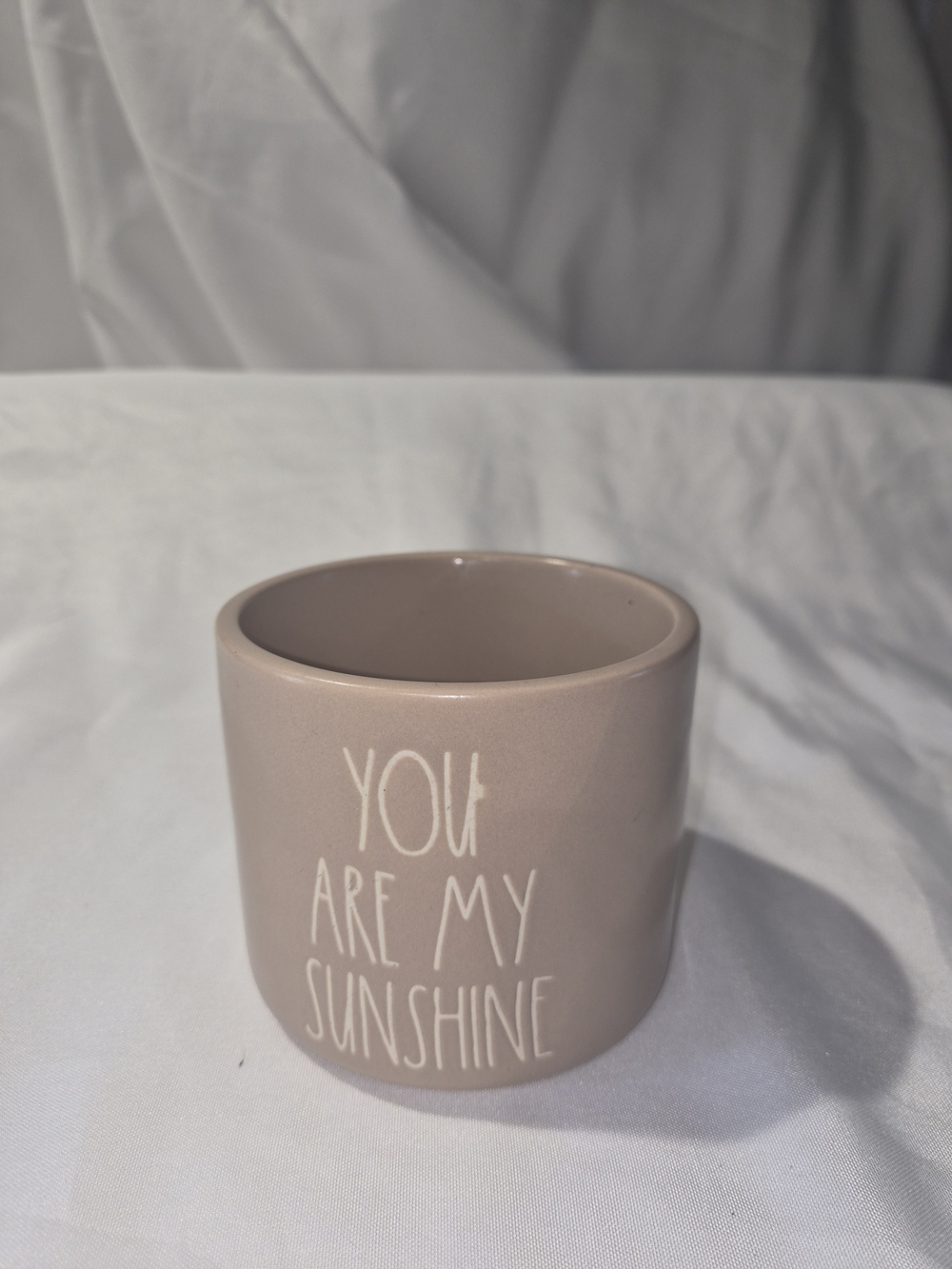 Rae Dunn Artisan Collection Round Ceramic Piece - Dusty Blush